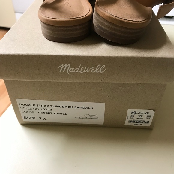 Madewell double strap slingback sandal - Picture 6 of 6